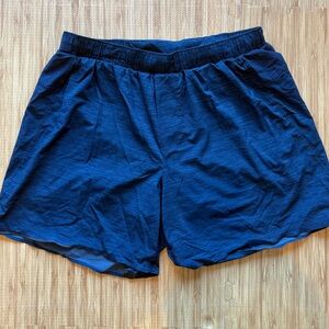 Lululemon Blue Men’s Running Shorts - Size Medium